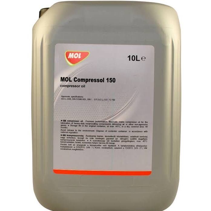 Олива компресорна MOL Compressol 150 10л (компрессор)