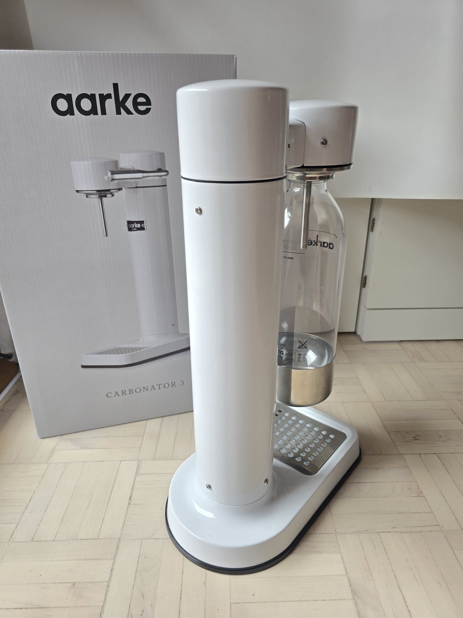 Saturator do wody gazowanej aarke carbonator 3 + 2 butle z gazem