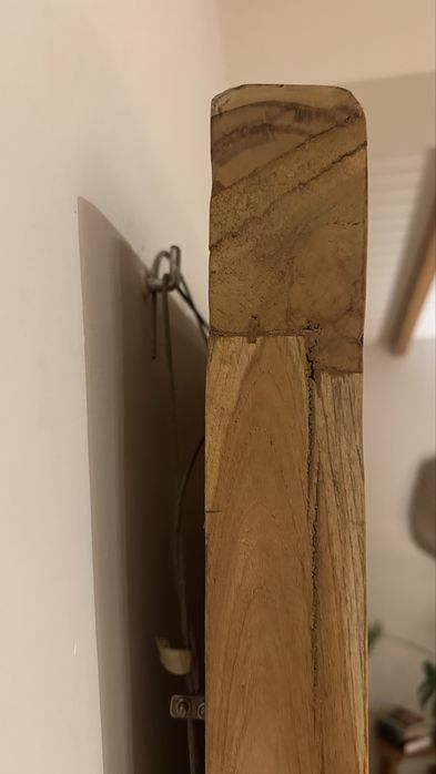 Espelho de madeira 80 x 180 cm