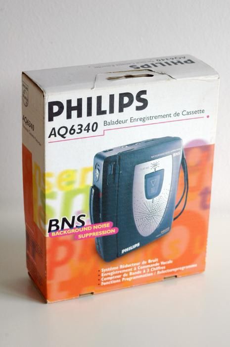 Gravador Leitor Portatil Philips AQ6340