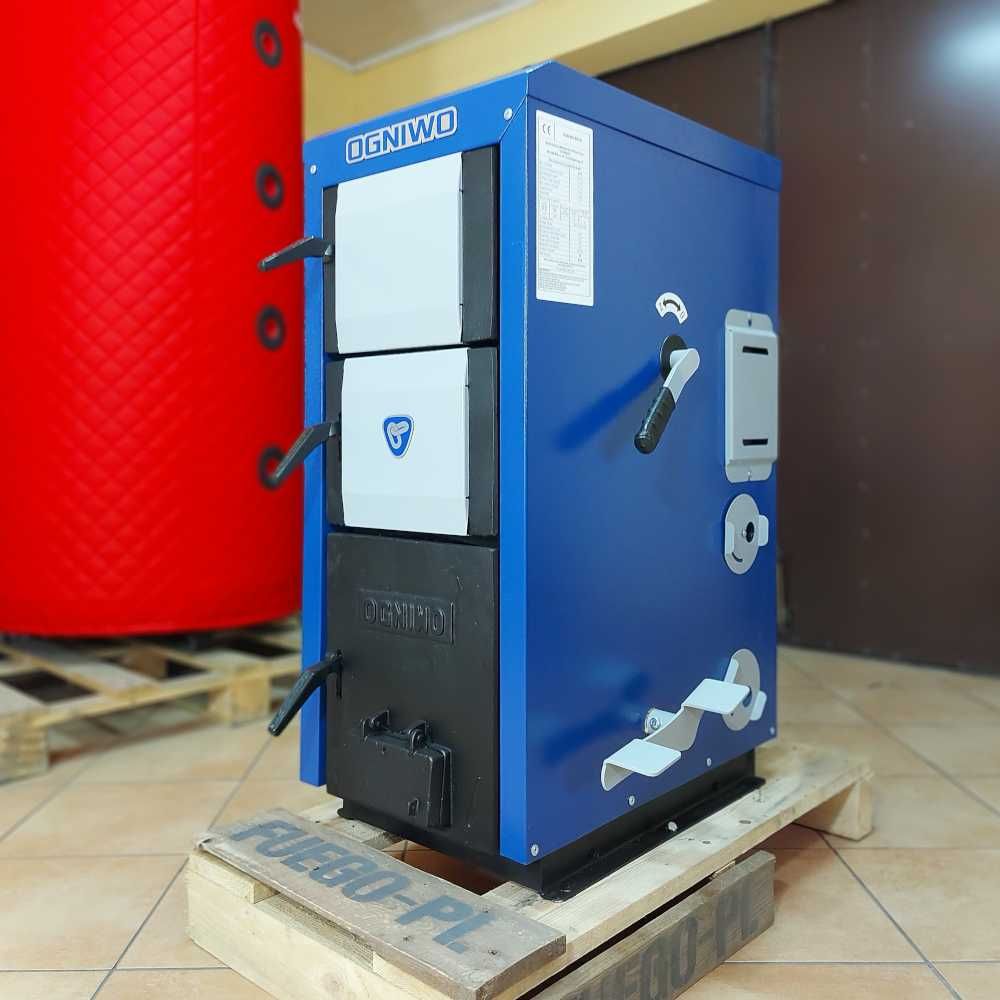 Kocioł na drewno OGNIWO BIO 6 kW - zasypowy / tradycyjny - EKO