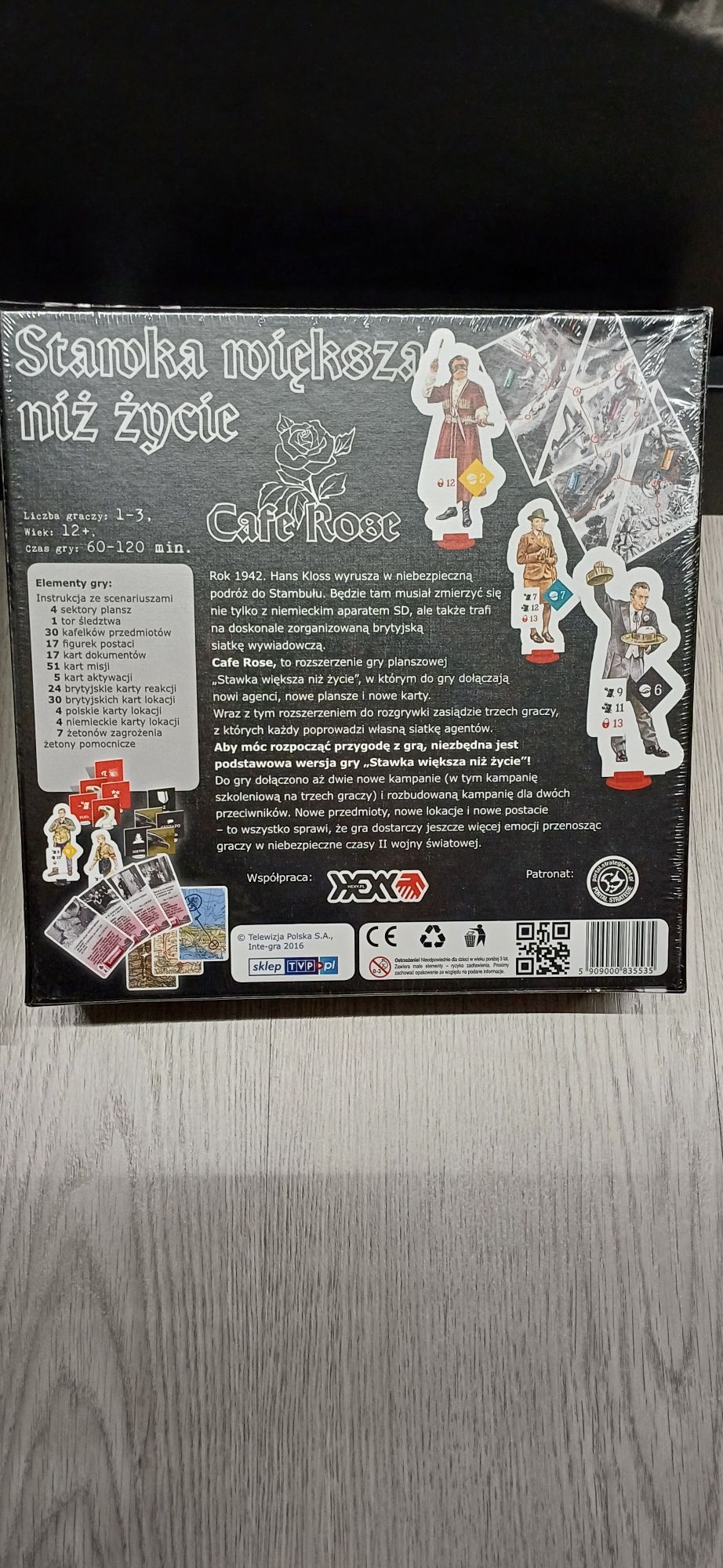 Kapitan Kloss_gra planszowa dla kolekcjonera (zafoliowana)