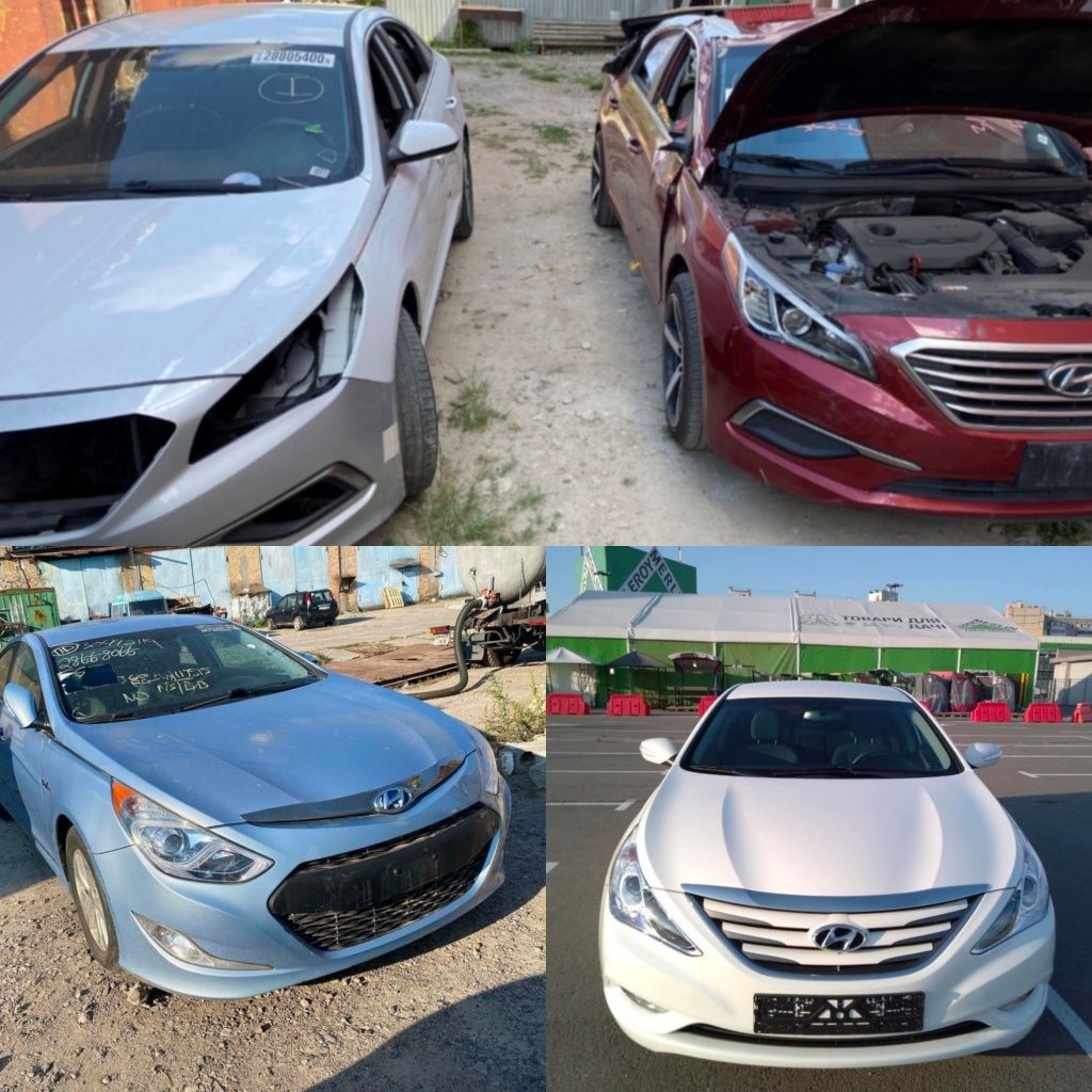 Дверь Hyundai Sonata YF LF разборка фара капот крыло бампер телевизор