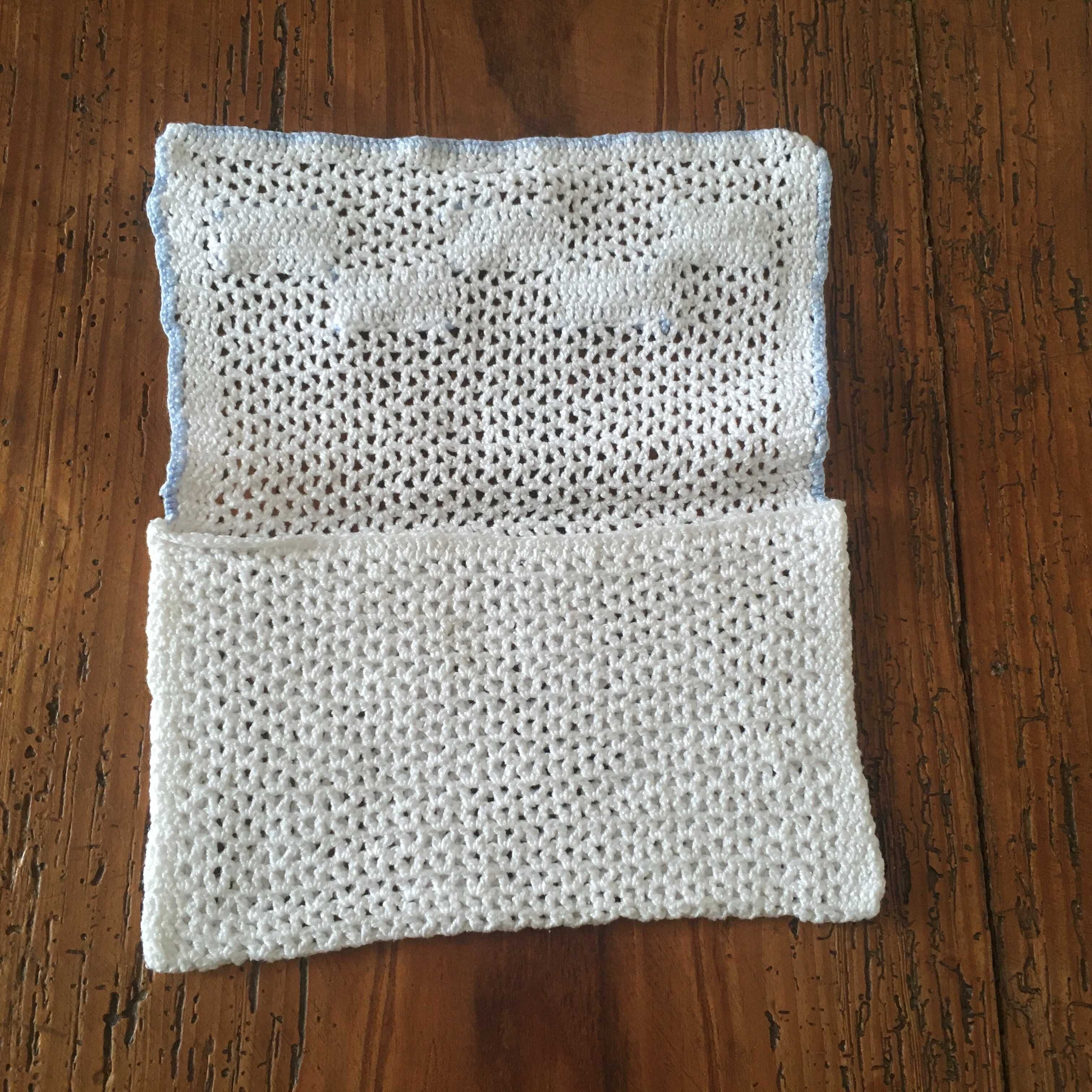Bolsas guardanapo feita em crochet novas