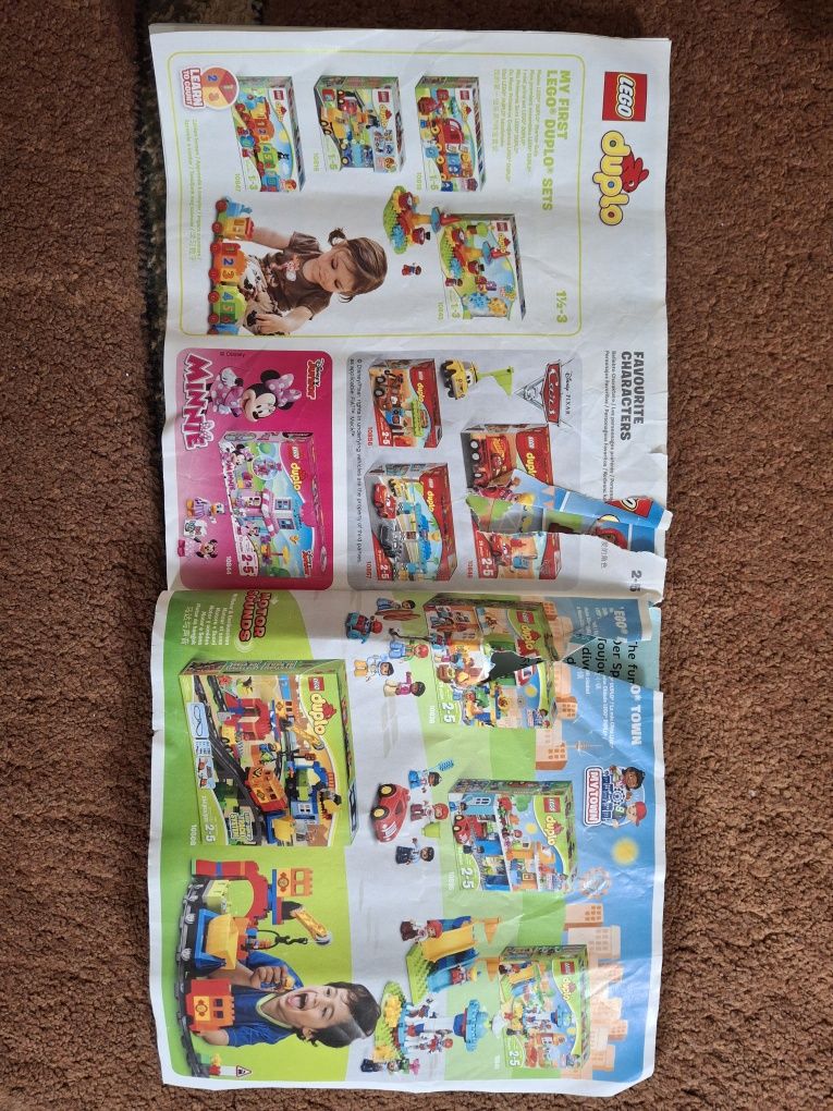 Lego duplo wesołe miasteczko duży zestaw