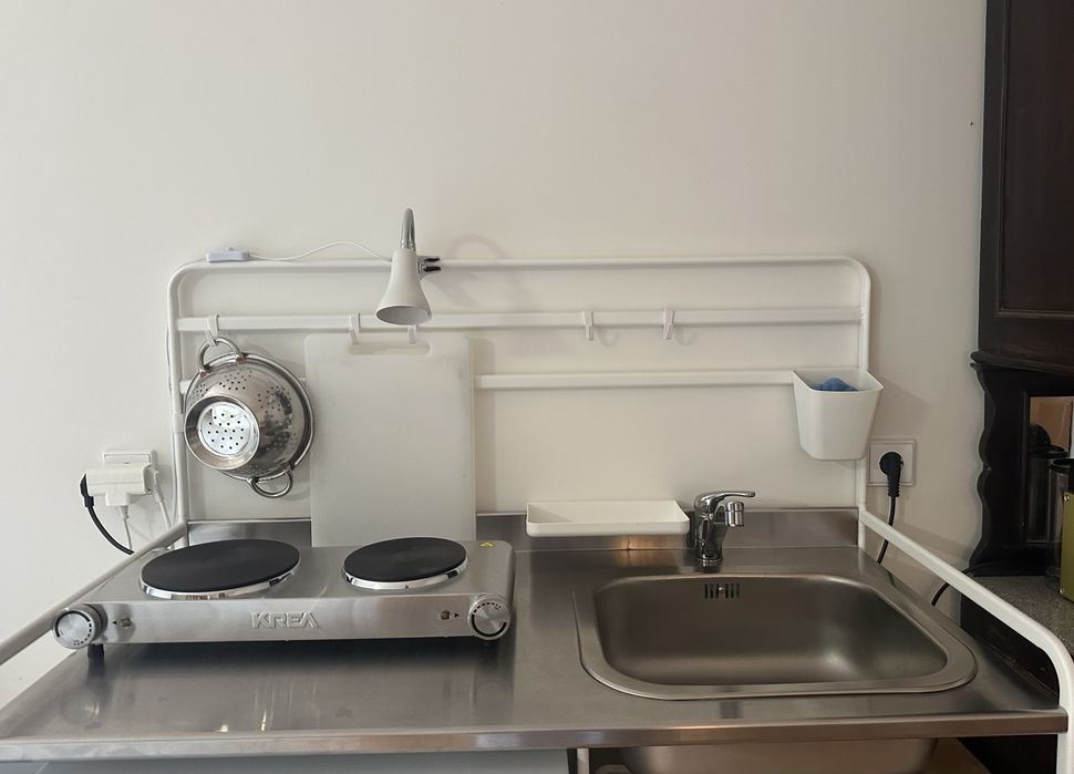 Cozinha IKEA + Frigorífico KUNFT + Fogão Portátil KREA – Novos