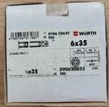 WURTH Kołek uniwersalny 6x35 -192 szt