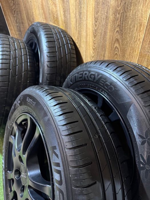 Диски Enzo R16 4x100 6,5J ET40 +шини 205/60R16 VW Mazda Kia Honda Fiat