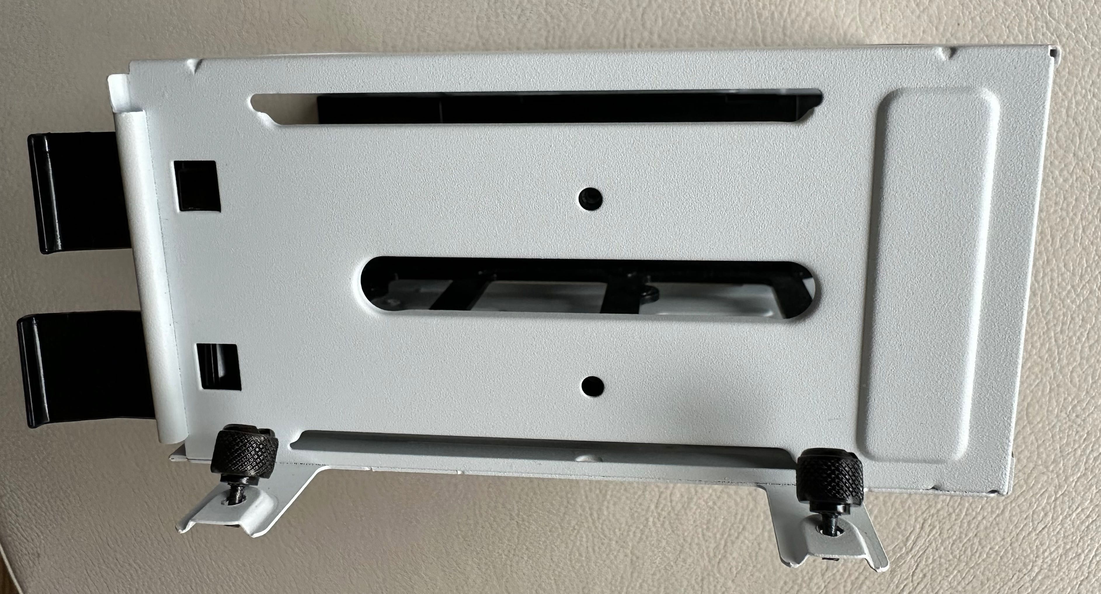 Metalowy adapter / kieszeń na 2 dyski HDD/SSD 2.5" lub 3.5"