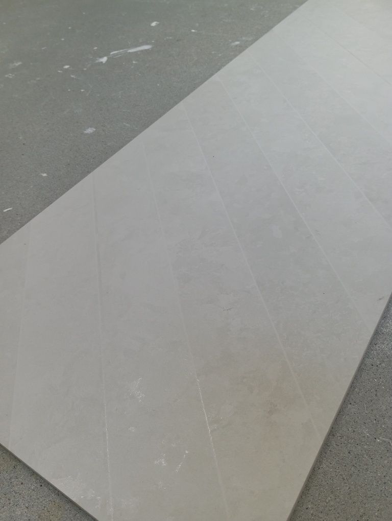Gres płytki Cersanit REST WHITE INSERTO MAT rektyfikowane 39,8X119,8