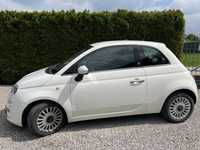Samochód Fiat 500 biały