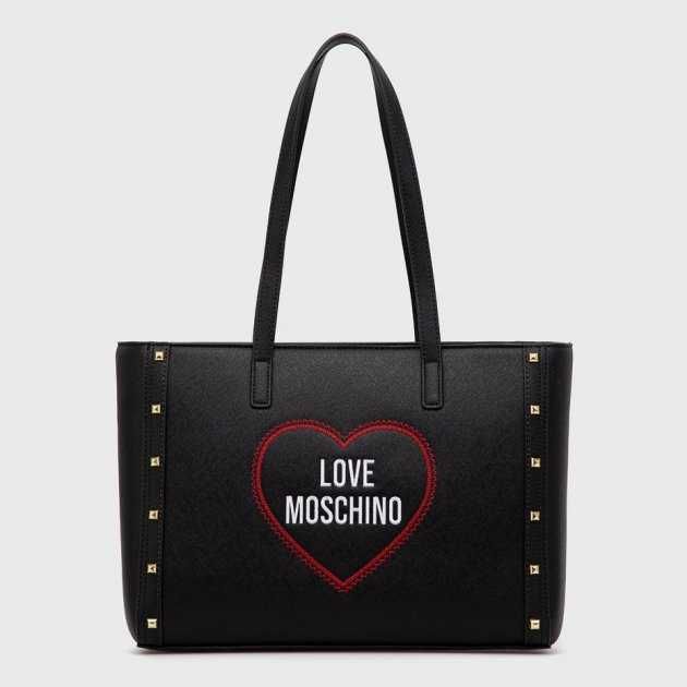 NOWA oryginalna damska torebka Love Moschino duża torba serce