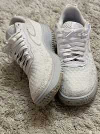 Красовки  nike air force 1 crater flyknit m white dm0590-100