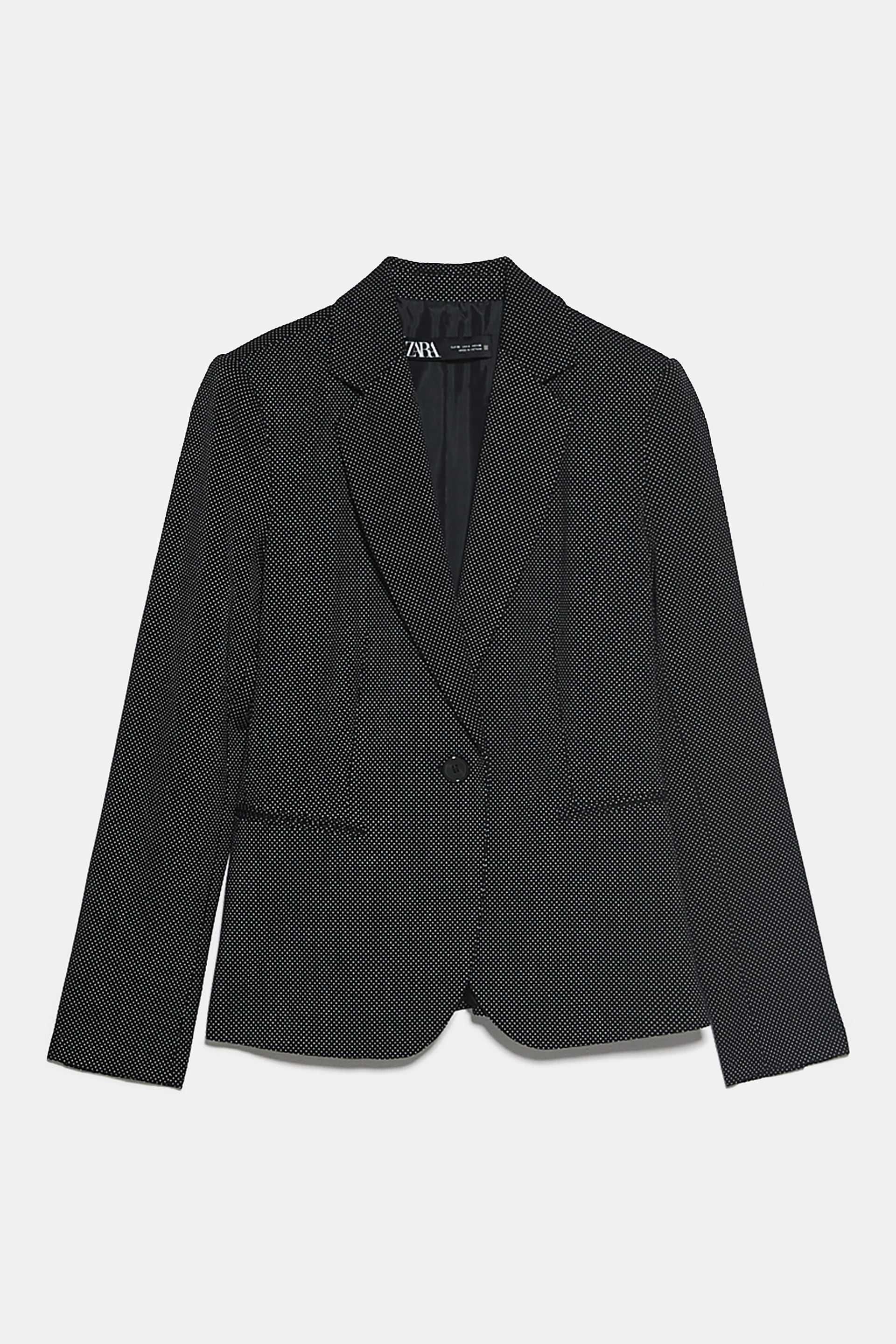 Blazer Bolinhas Preto e Branco Zara - NOVO COM ETIQUETA