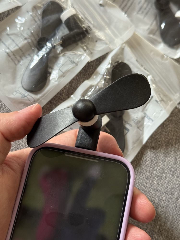 Ventoinha para Smartphone
