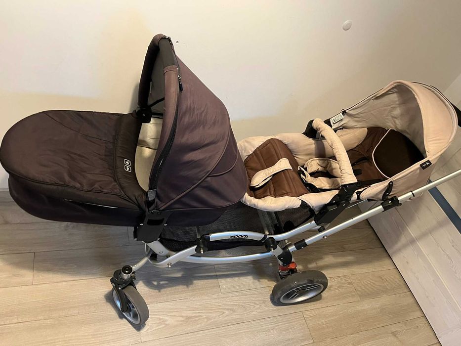 wózek dziecięcy rok po roku podwójny zoom abc design