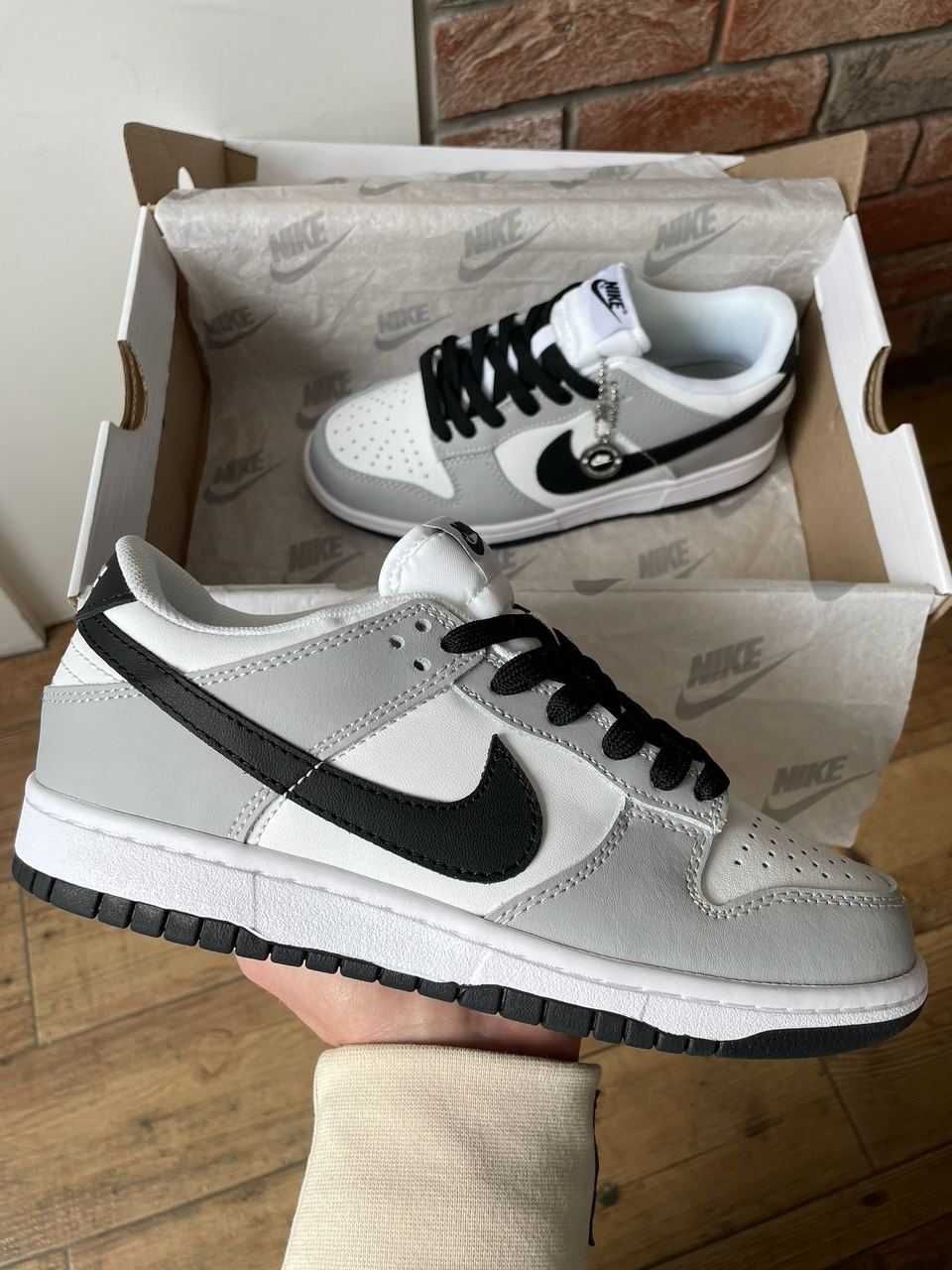 Жіночі Nike sb dunk low Grey Оплата при отриманні. Розміри 36-40р.