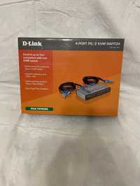 Комутатор D-link 4port Ps / 2kvm switch