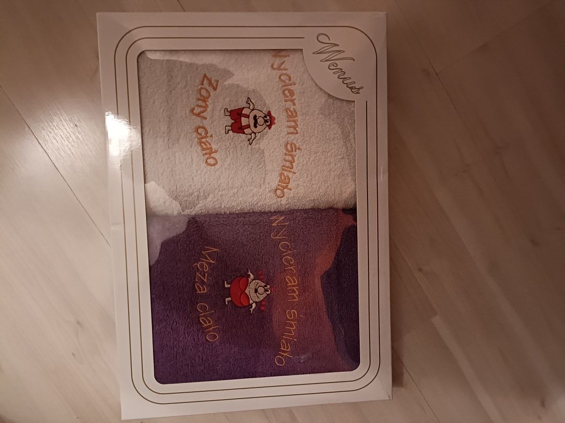Ręczniki okazjonalne dla par
