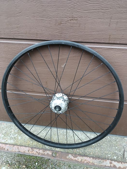 Koło rowerowe 26 cali pod tarcze dynamo w piaście
