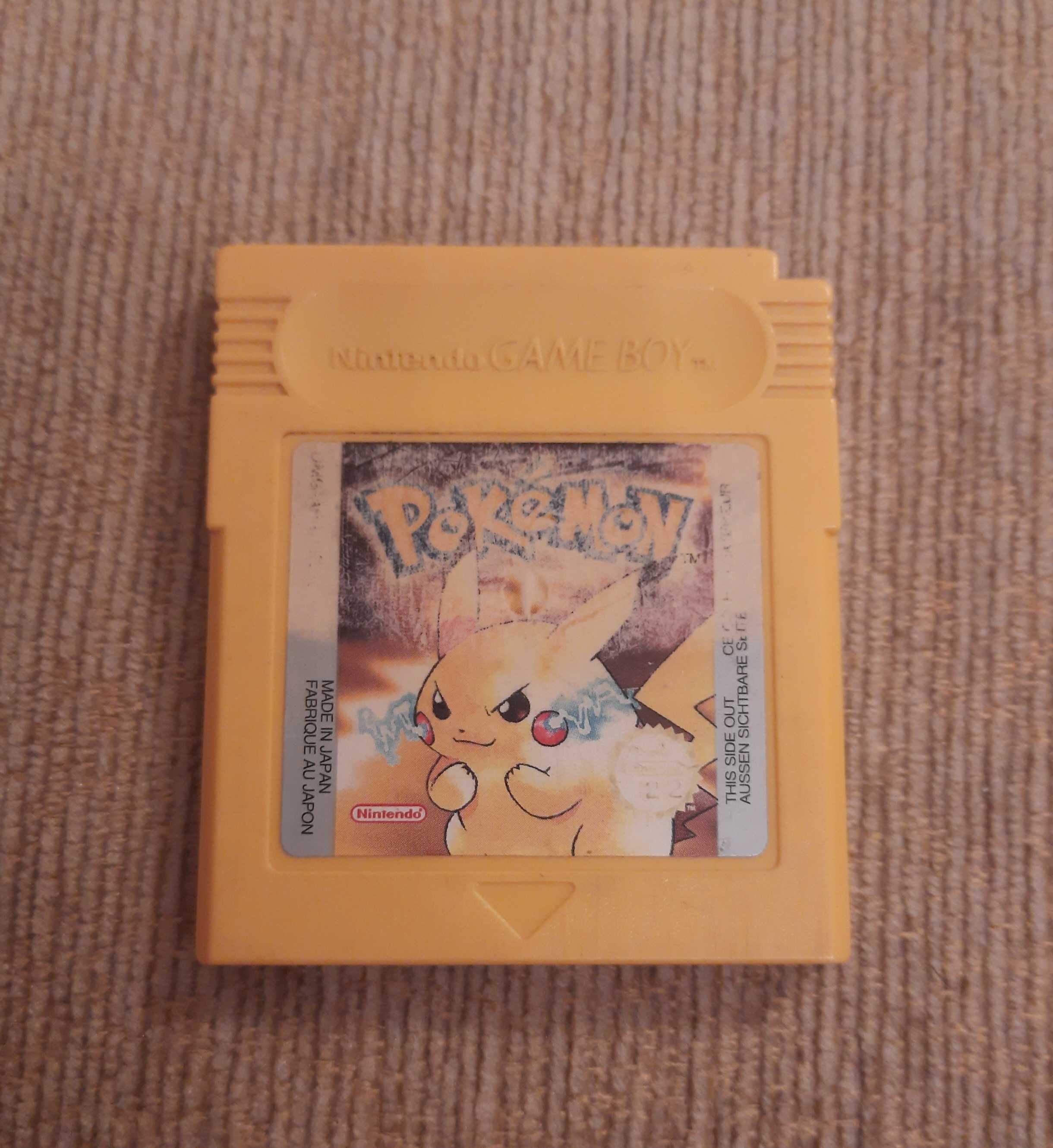 Gra Pokemon Yellow Game Boy Color / Advance Nintendo ORYGINAŁ