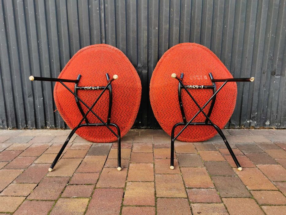 Krzesła proj. Miroslav Navratil- Czechosłowacja '60, PRL