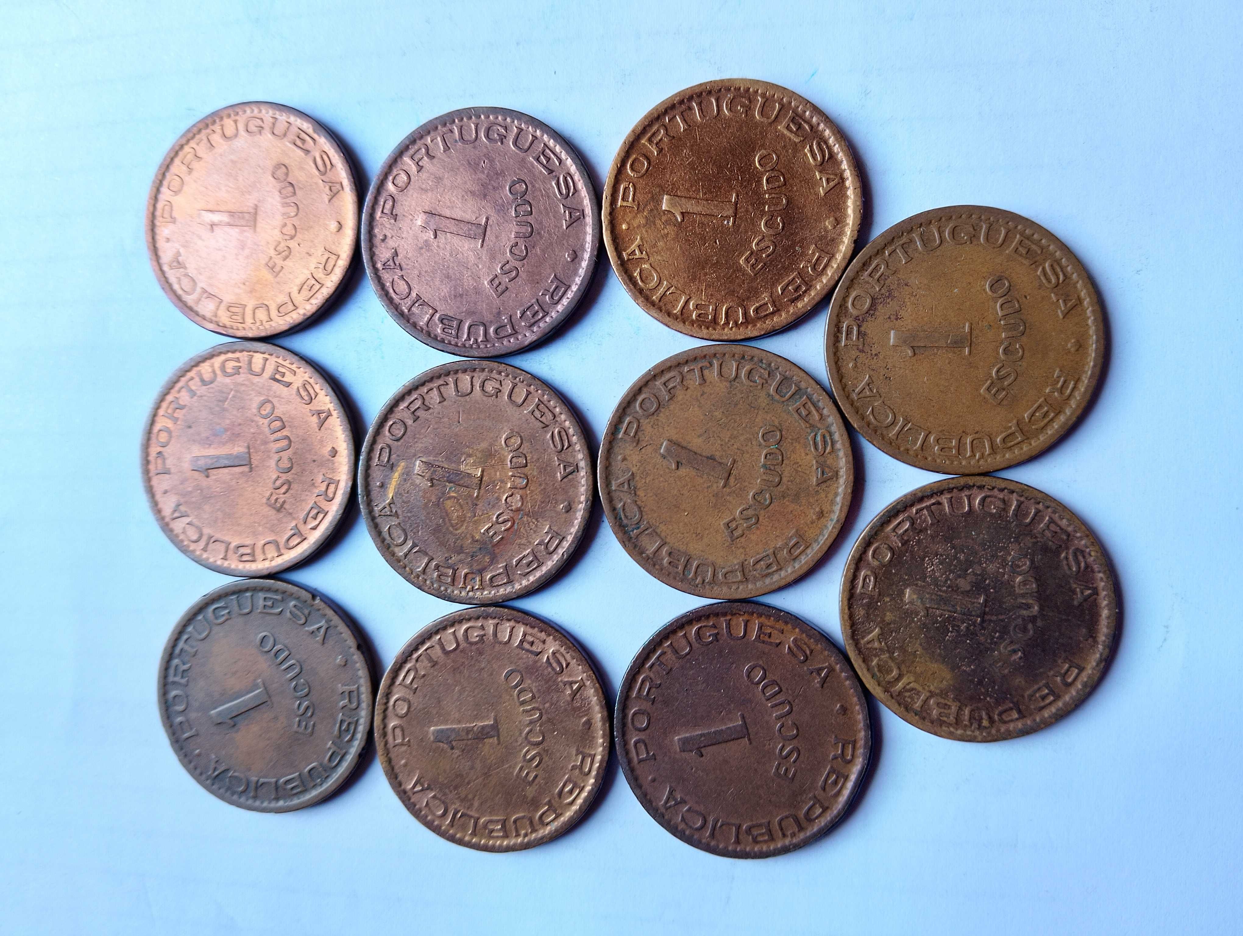 Vendo 11 Moedas Escudo 1953 Angola