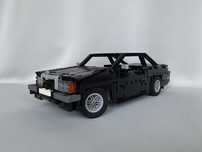 Model Mercedes-Benz w124 ze zdalnym sterowaniem