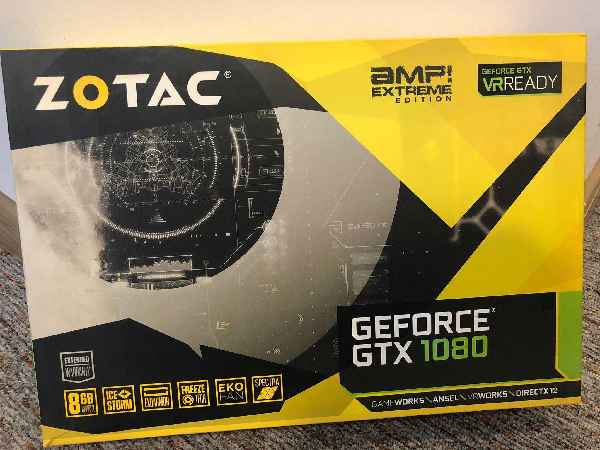 ZOTAC GeForce GTX 1080 AMP Extreme 8 GB GDDR5X