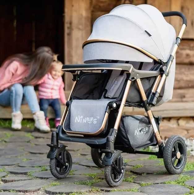 Нові прогулянкові коляски з реверсним блоком