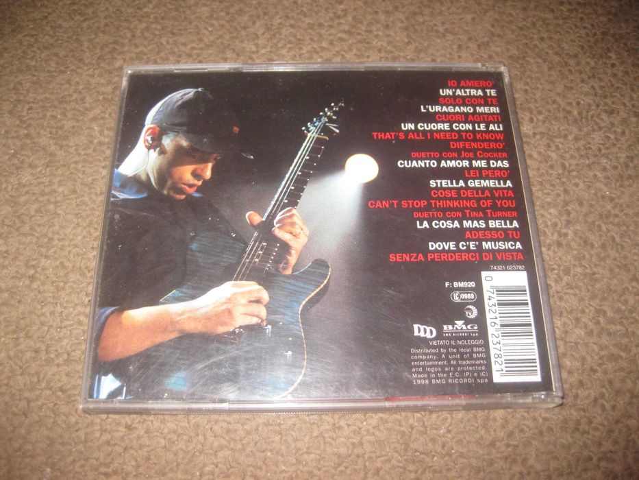 CD do Eros Ramazzotti "Live"