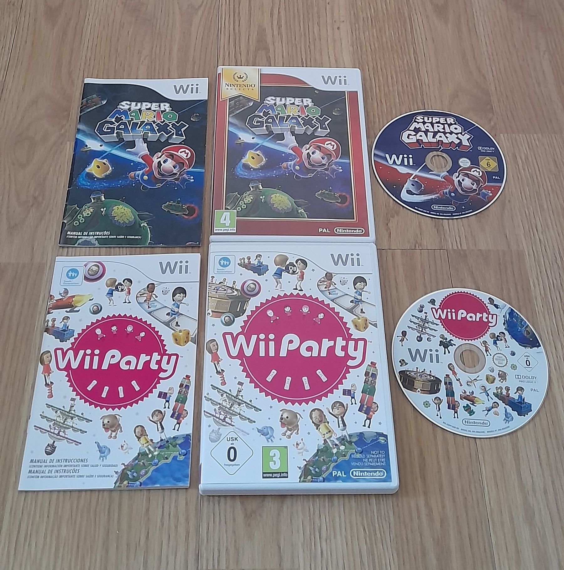 Jogos Originais e Completos Nintendo Wii/Wii U (Versão PT)