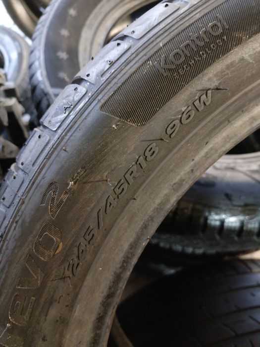 Nowe opony letnie 245/45/18 Hankook 2 sztuki 2021r