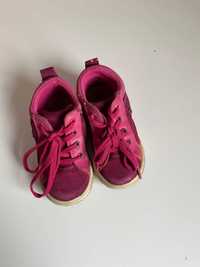 Sneakersy buty dla dziewczynki Rozmiar 23 Różowe