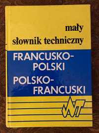 Mały słownik techniczny francusko-polski, polsko-francuski