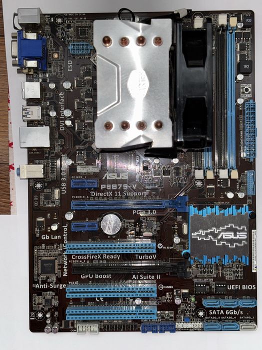 Мат плата 1155.  Процессор Е3-1240 аналог I 3770.  DDR 3  8 Гб 1600.