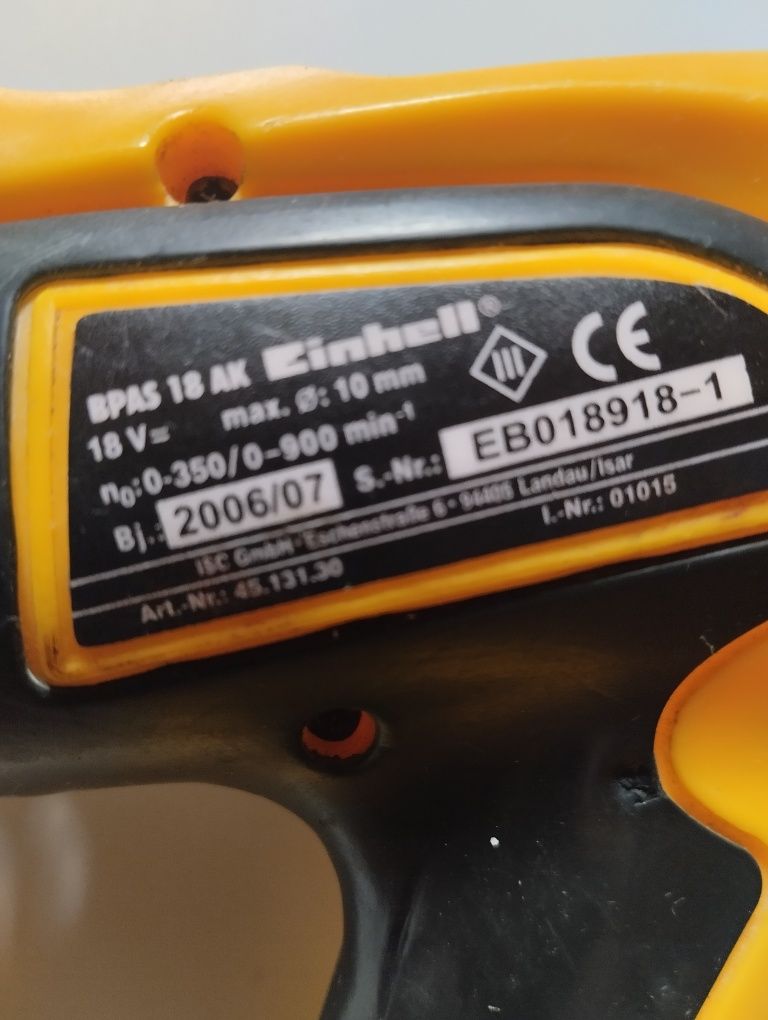 Einhell korpus BPAK 18AK