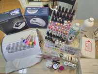 Kit completo de Gel e Verniz de Gel