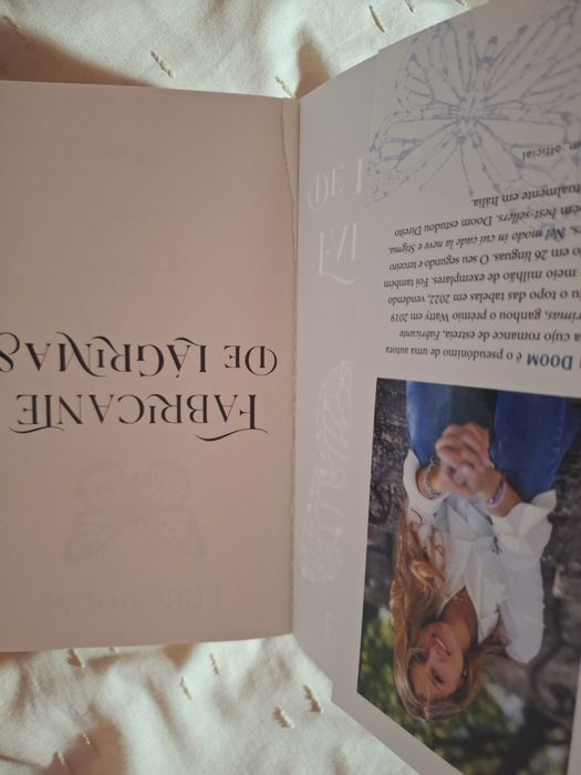 Livro Fabricante de Lágrimas