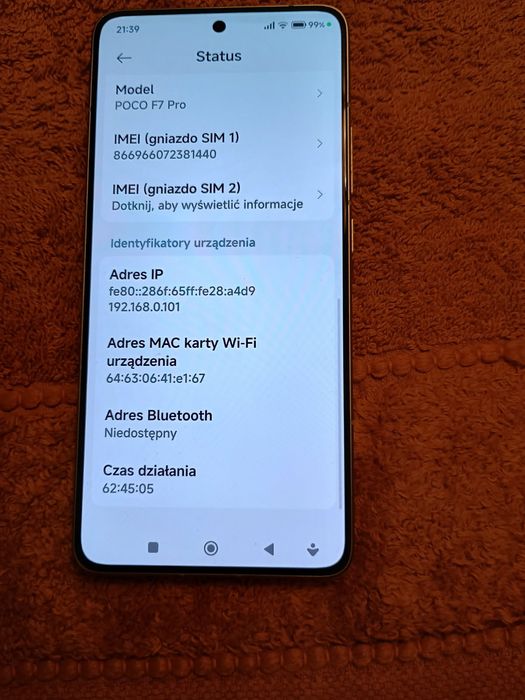 Xiaomi Poco F7 Pro 12 GB,512 GB,Ideał.Gwarancja 31.05.2027