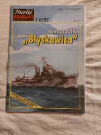 MODEL kartonowy ORP Błyskawica