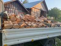 Sprzedam drewno opałowe  suche buk brzoza z transportem