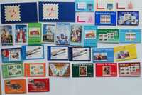 Kolekcja 100 x zeszyciki znaczków ze znaczkami **
