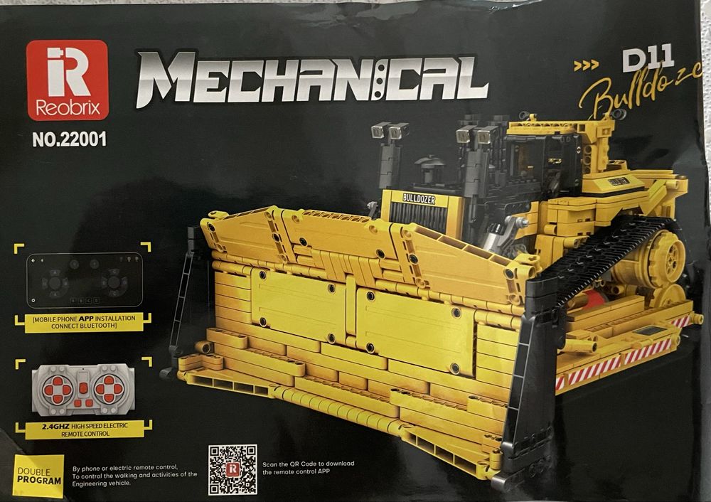Klocki Reobrix Block City Technical 22001 (D11) 1988pcs 6+