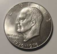 USA One Dollar 1976S EISENHOWER - Oryginał SREBRO