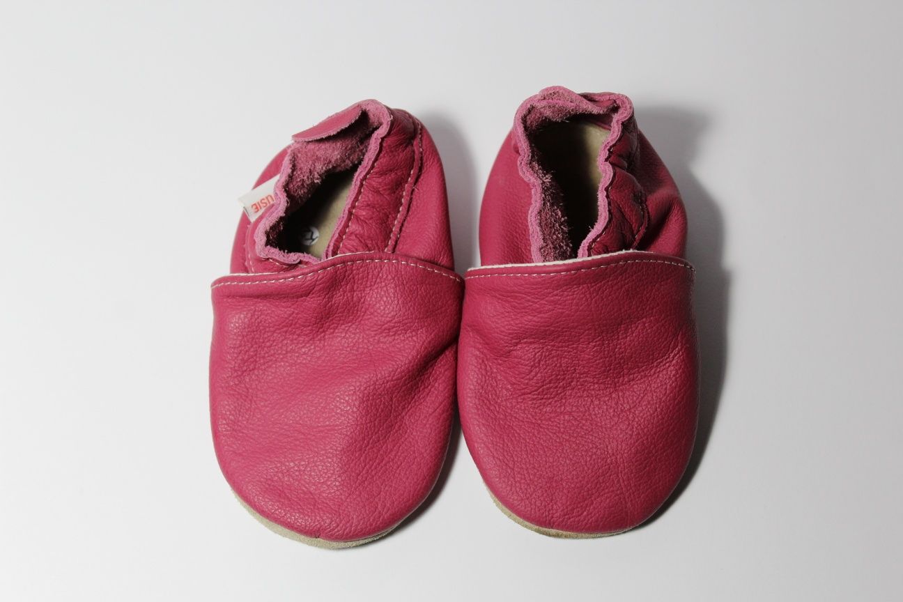 Шкіряні дитячі тапочки ekoTuptusie,дитяче взуття,шкіряне дитяче взуття