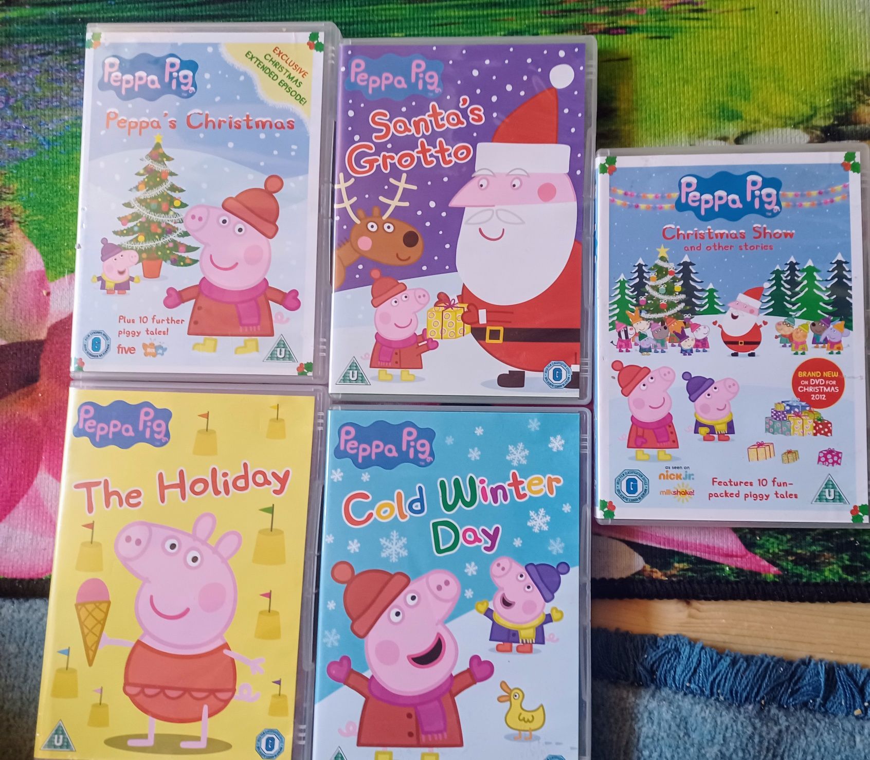 Peppa pig DVD zestaw