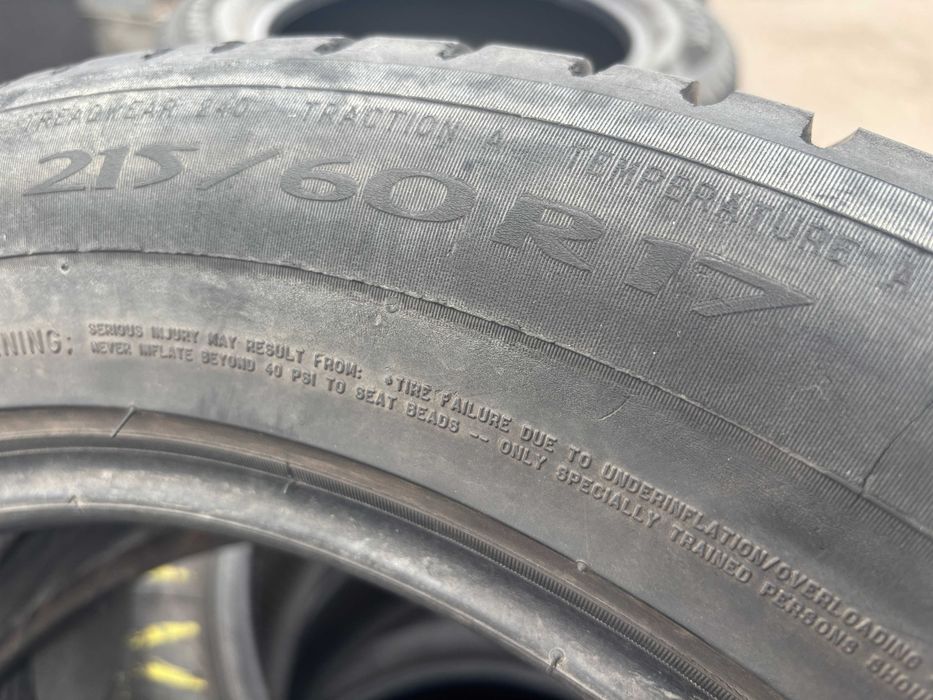 215-60-R17 MICHELIN PRIMACY 4штуки летней резины GERMANY 2022