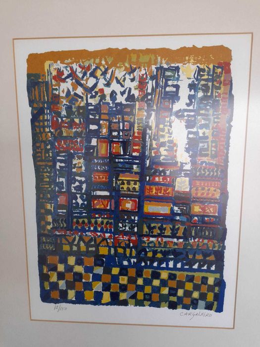 Serigrafia-Manuel Cargaleiro