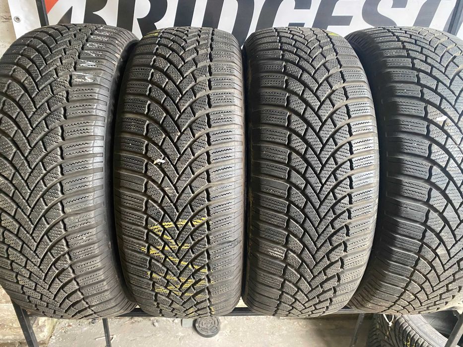 205/55R16 Bridgestone Cztery używane opony zimowe